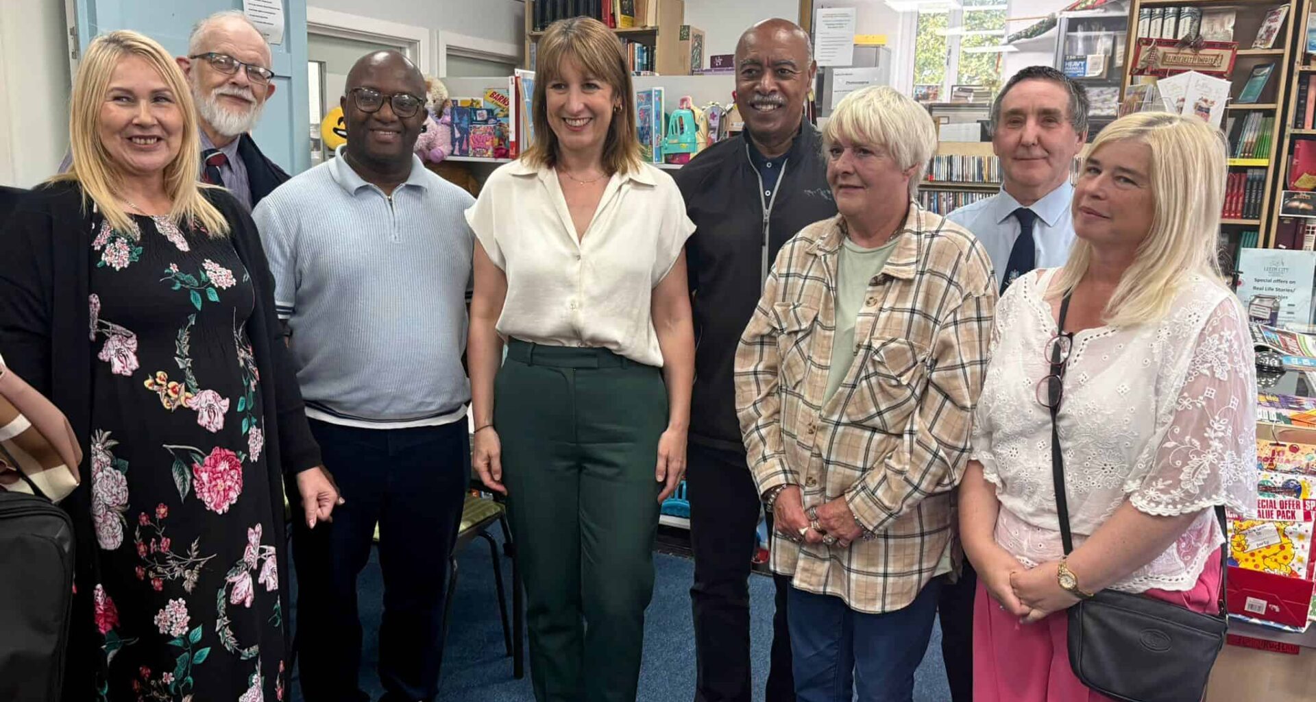 Armley's Compassion Centre visited by Rachel Reeves MP