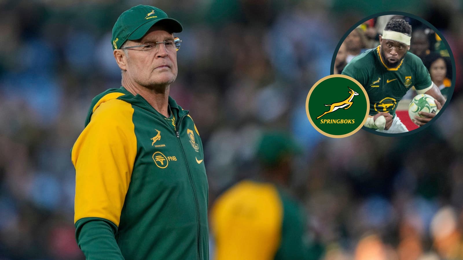 Rassie Erasmus in huge calls as Kolisi at 8