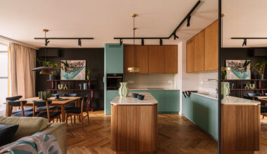 Color Meets Character in This Retro-Inspired Kraków Apartment