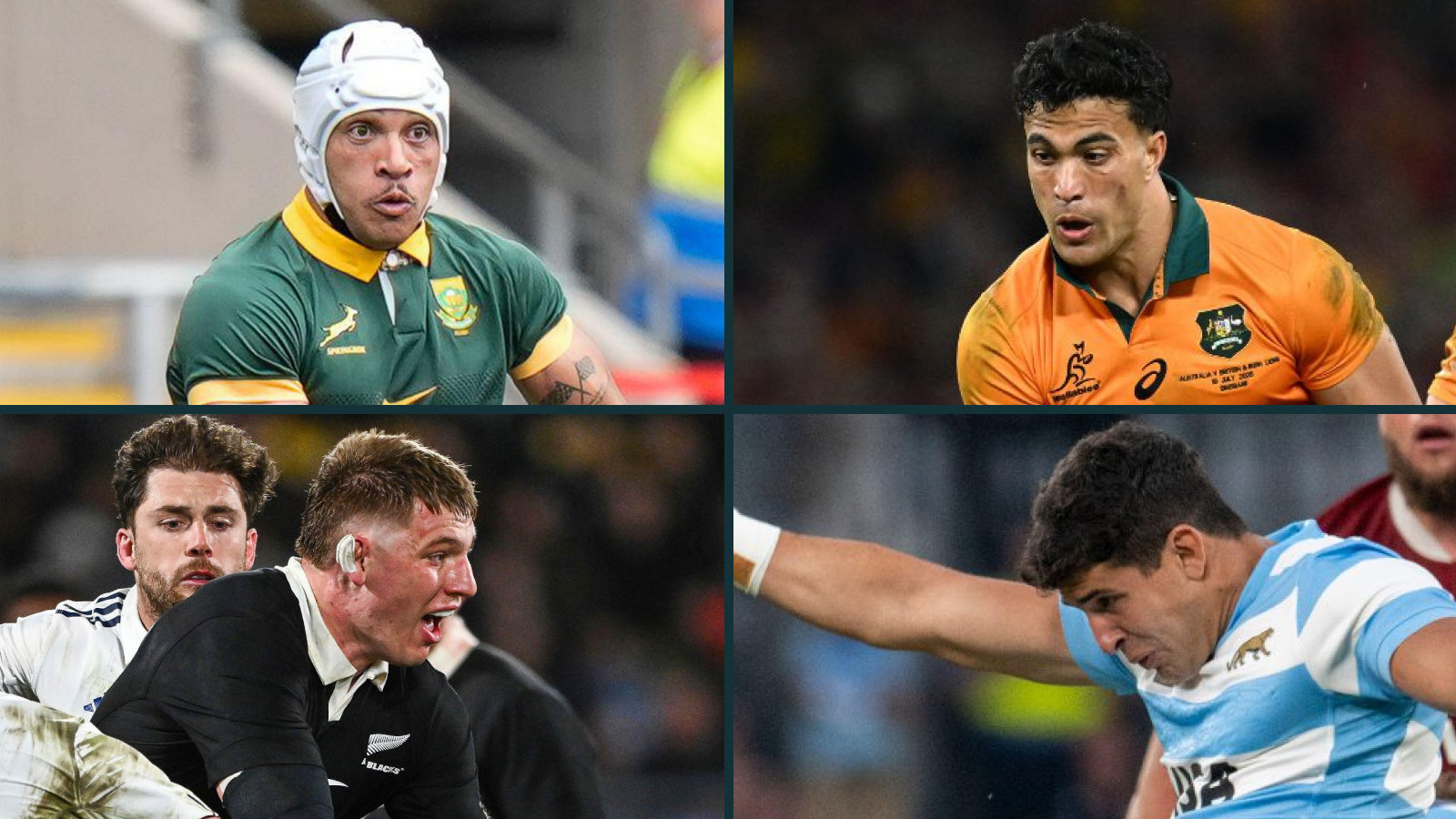 Seven rookies to watch in the Rugby Championship
