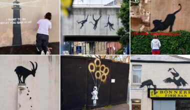 What do Banksy's eleven art pieces across London mean? We take a look | News UK