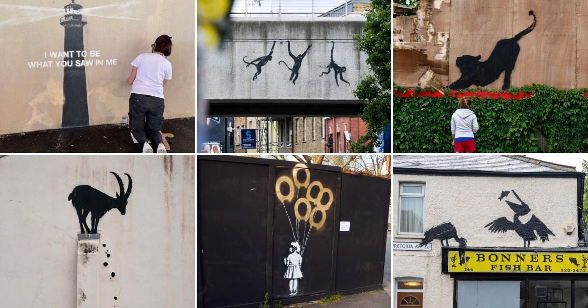 What do Banksy's eleven art pieces across London mean? We take a look | News UK