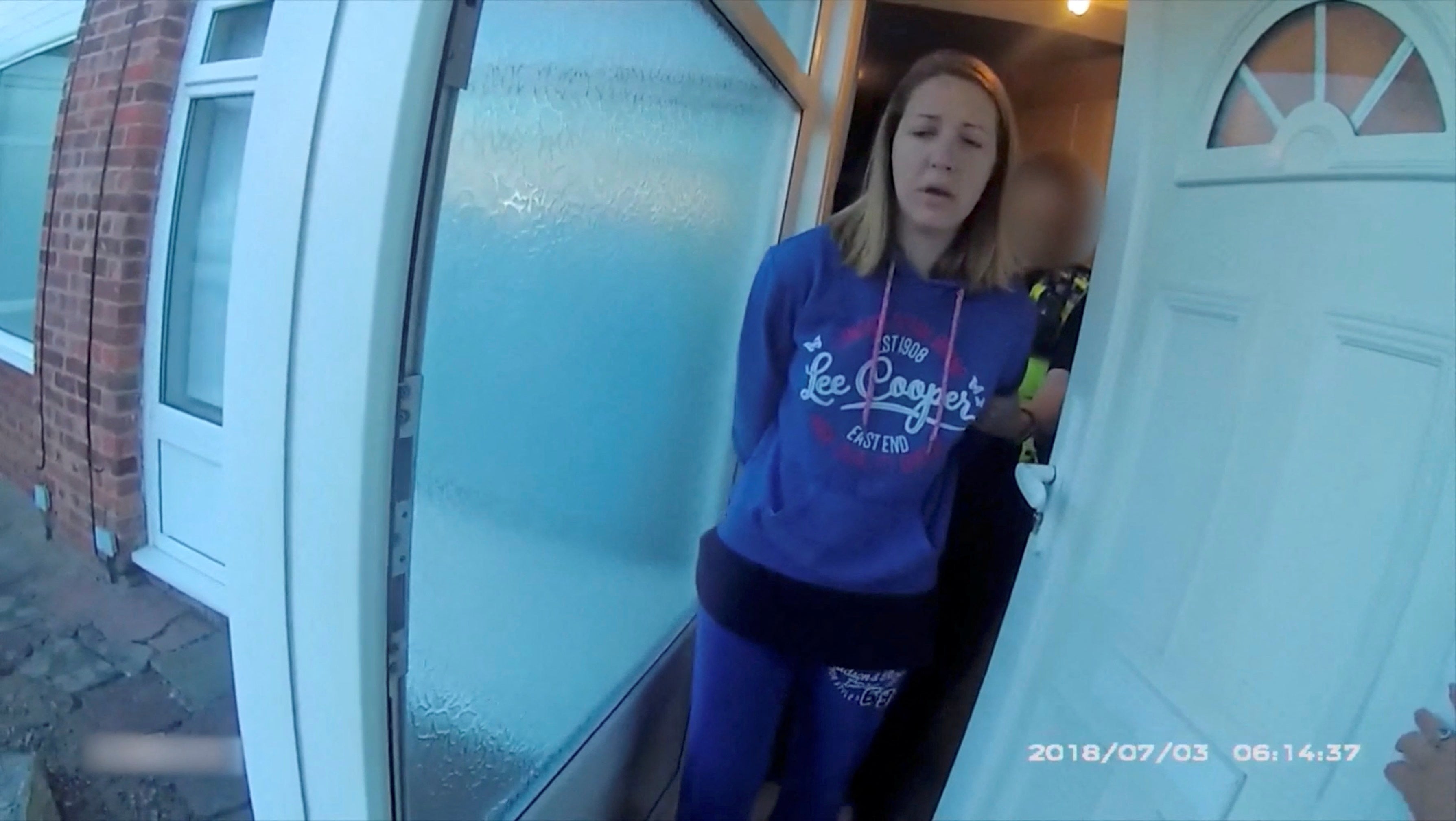 Lucy Letby when she was first arrested