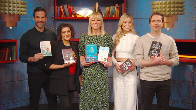 Between The Covers s6,17-04-2023,6,Gethin Jones, Meera Syal, Sara Cox, Laura Witmore, Joe Thomas,Cactus TV,Cactus TV