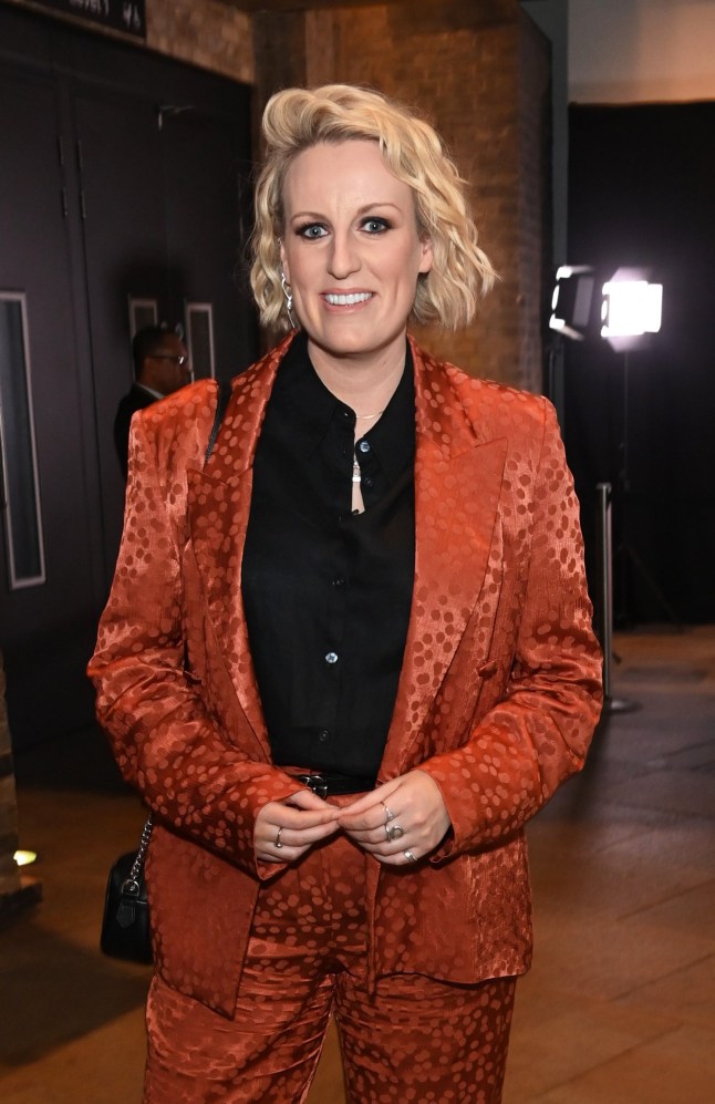 LONDON, ENGLAND - OCTOBER 11: Steph McGovern attends The Virgin Atlantic Attitude Awards 2023 at The Roundhouse on October 11, 2023 in London, England. (Photo by Alan Chapman/Dave Benett/Getty Images)