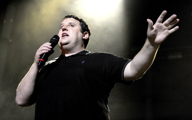 MANCHESTER, ENGLAND - MAY 30: Comedian Peter Kay appears as special surprise guest introducing Keane performing at Manchester Apollo on May 30, 2012 in Manchester, England. (Photo by Shirlaine Forrest/WireImage)