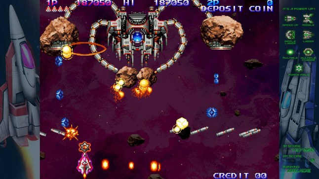 Gradius Origins screenshot of Salamander 3
