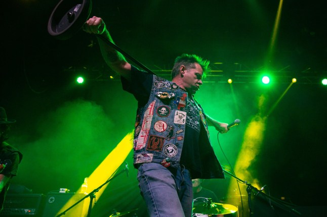 Mandatory Credit: Photo by David Wala/Shutterstock (9959797b) David Roach - Junkyard Junkyard in concert at O2 Academy, Newcastle, UK - 02 Nov 2018