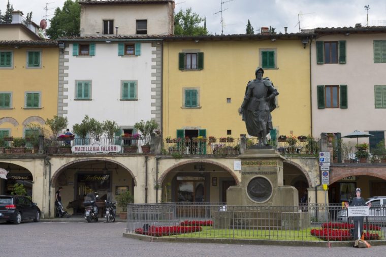 The main square of Greve in the Chianti Region of Tuscany, Italy. (Photo by: Avalon/Universal Images Group via Getty Images)