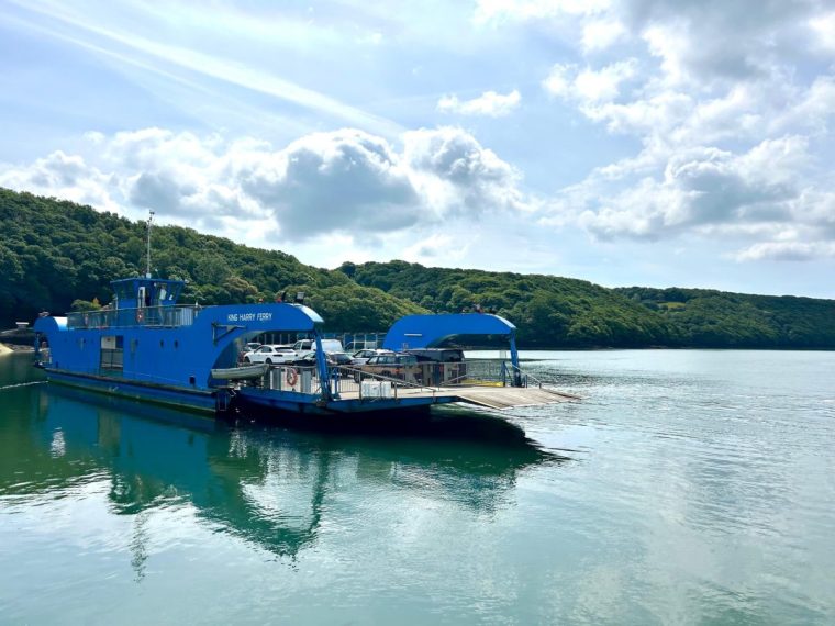 King Harry Ferry Fal River Cornwall Image via Katharine Langley