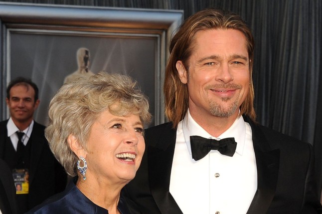Jane Pitt and Brad Pitt arrives at the 84th Annual Academy Awards at Grauman's Chinese Theatre on February 26, 2012 in Hollywood, California. (Photo by Steve Granitz/WireImage)