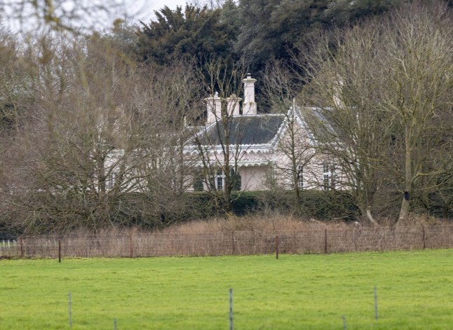 Mandatory Credit: Photo by Invicta Kent Media/Shutterstock (14350490d) Adelaide Cottage, home of the Prince and Princess of Wales and their children in the centre of Windsor Great Park Adelaide cottage, Windsor Great Park, Windsor, UK - 16 Feb 2024
