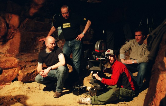 Editorial use only. No book cover usage. Mandatory Credit: Photo by Celador/Pathe/Kobal/Shutterstock (5882676b) Neil Marshall The Descent - 2005 Director: Neil Marshall Celador/Pathe UK On/Off Set Action/Adventure Descent