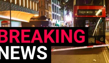 Three people seriously hurt after a rickshaw and bus collide in central London | News UK