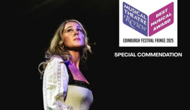 The Queen is Mad receives a special Edinburgh Festival Fringe commendation from Musical Theatre Review