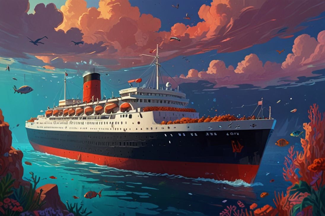 SS United States’ Emotional Final Voyage, As Memorable As Its Life, From Iconic Luxury Liner to Ocean’s Largest Artificial Reef