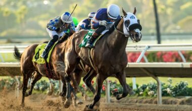 Baffert-trained trio highlight Clement Hirsch Stakes; Speedy Wilson wins at Del Mar