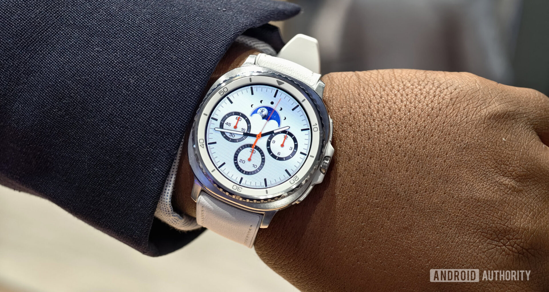 Samsung Galaxy Watch 8 Classic on wrist