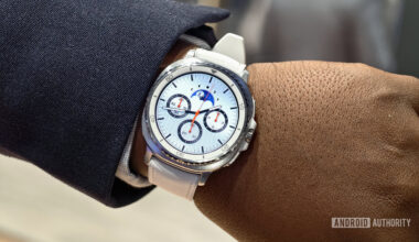 Samsung Galaxy Watch 8 Classic on wrist