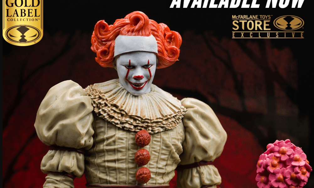 McFarlane Toys Gives Us Our First Look at Pennywise Design(s) from 'Welcome to Derry' Series