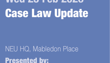 Case Law Update London 25/02/2026