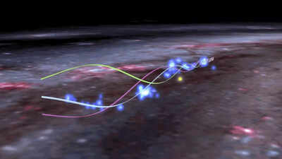 Seven superclouds: Giant gas neighbours of our solar system discovered