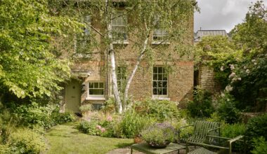 A writer's hidden Notting Hill cottage with a wonderfully pretty interior