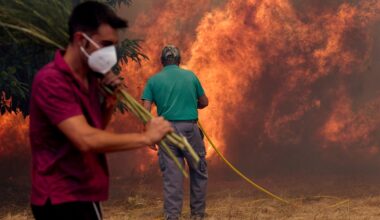 Spain battles record fires even as end of heatwave brings lower temperatures