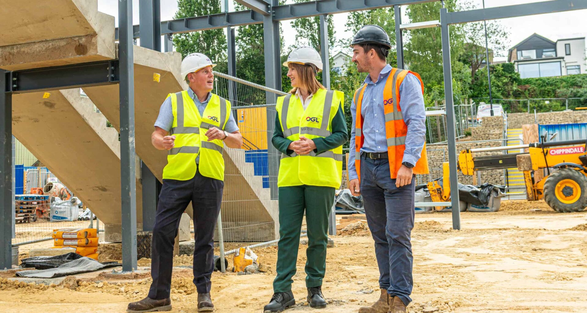 Rachel Reeves visits Farsley mill development