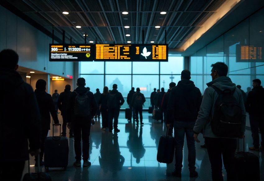 Travel Chaos in UK Due to Storm Floris: Multiple Flight Delays with Several Possible Cancellations at Glasgow, Edinburgh, Newcastle, Manchester and Other Major Airports, Here Is The Latest Update