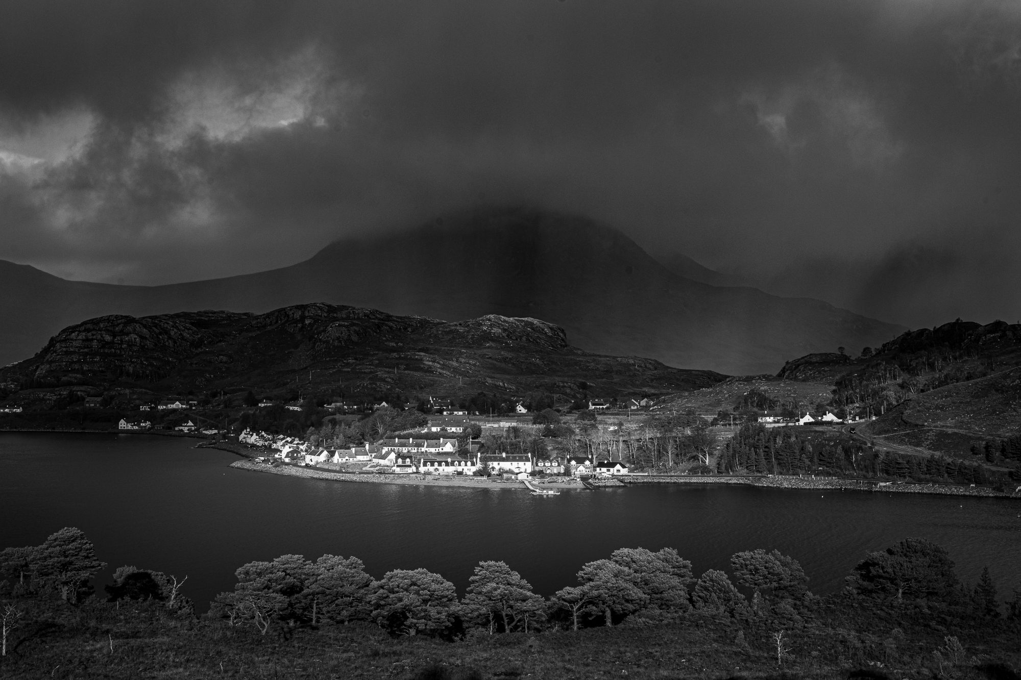 Storm over Shieldaig by Burton Joyce photgrapher Kevin Gibbin is among the images on display