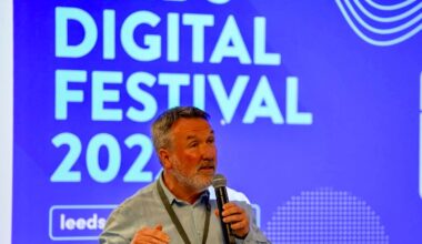 Stuart Clarke MBE, festival director of Leeds Digital Festival