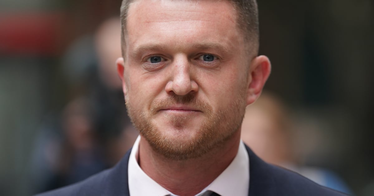 Tommy Robinson arrested over alleged assault at London station – The Irish Times