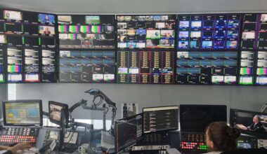 France 24 control room