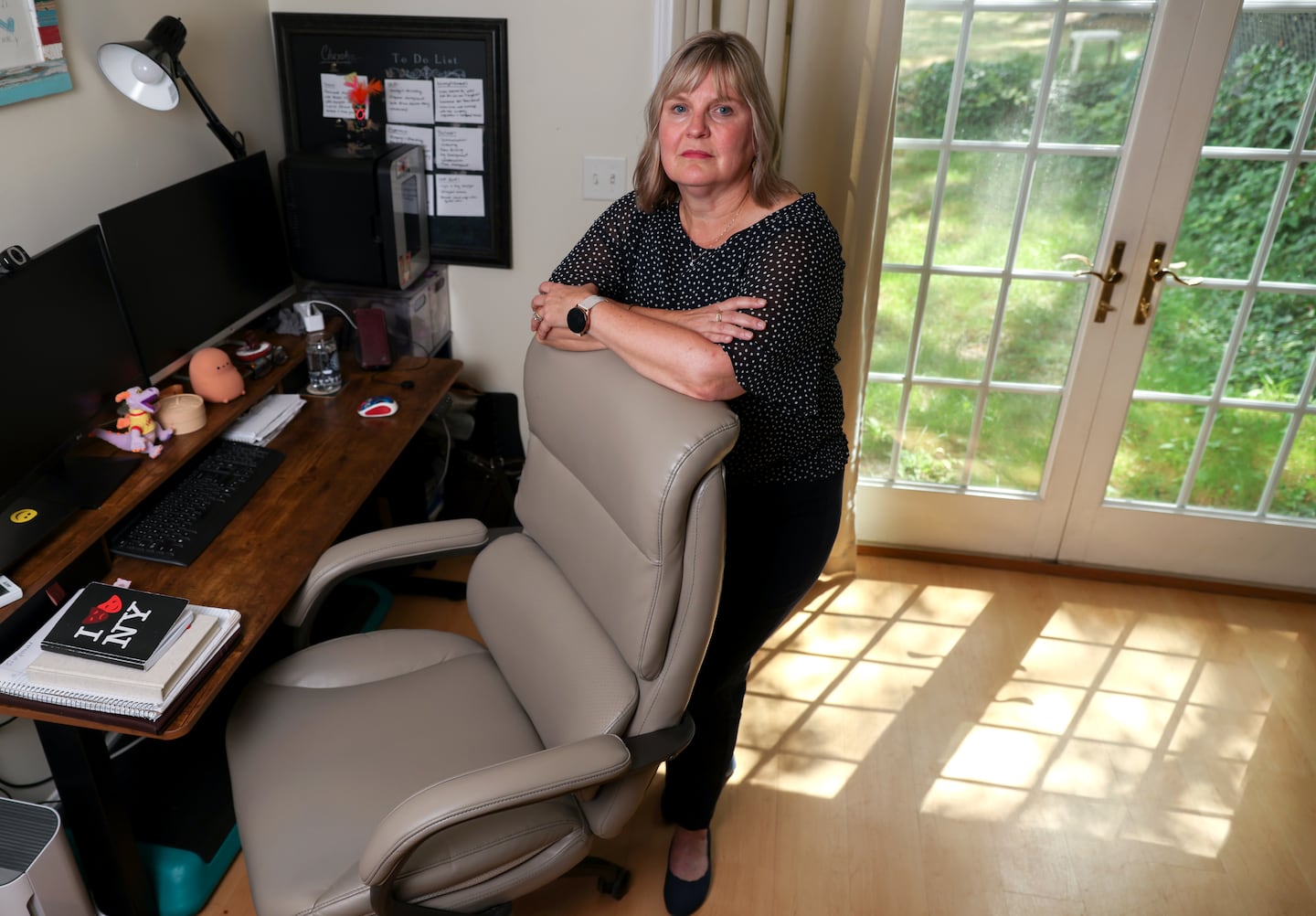 Kim Chrystie, 54, lost her job last summer and has struggled to find a new position since.