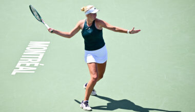 With heavy heart, Tauson pushes through Keys; faces Osaka in Montreal semifinals