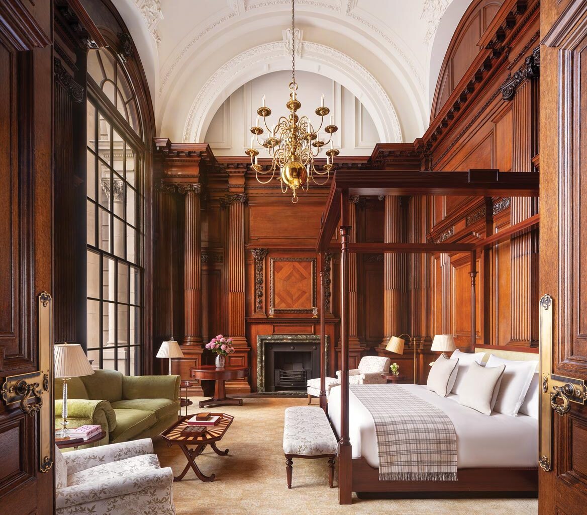 The Granville Suite Bedroom. Photo courtesy of Raffles London at The OWO