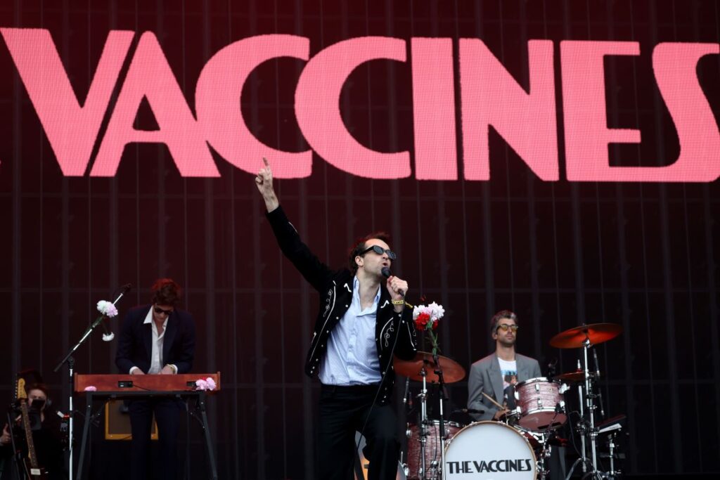 The Vaccines performing in 2024