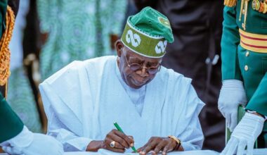 Tinubu signs