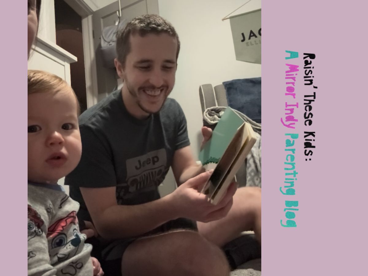 Son won’t let dad read to him