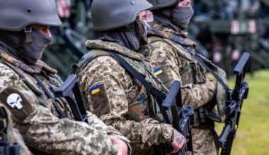 Ukrainian soldiers