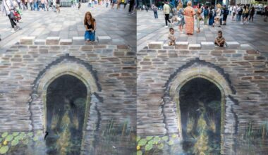 Mysterious street art with hidden meaning appears in Cardiff
