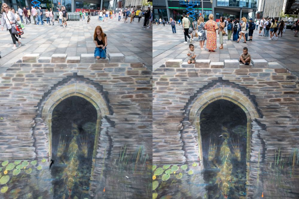 Mysterious street art with hidden meaning appears in Cardiff