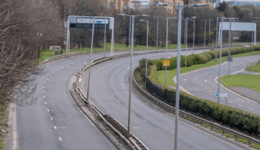 Drivers warned as busy Glasgow road shut down after manhole collapses