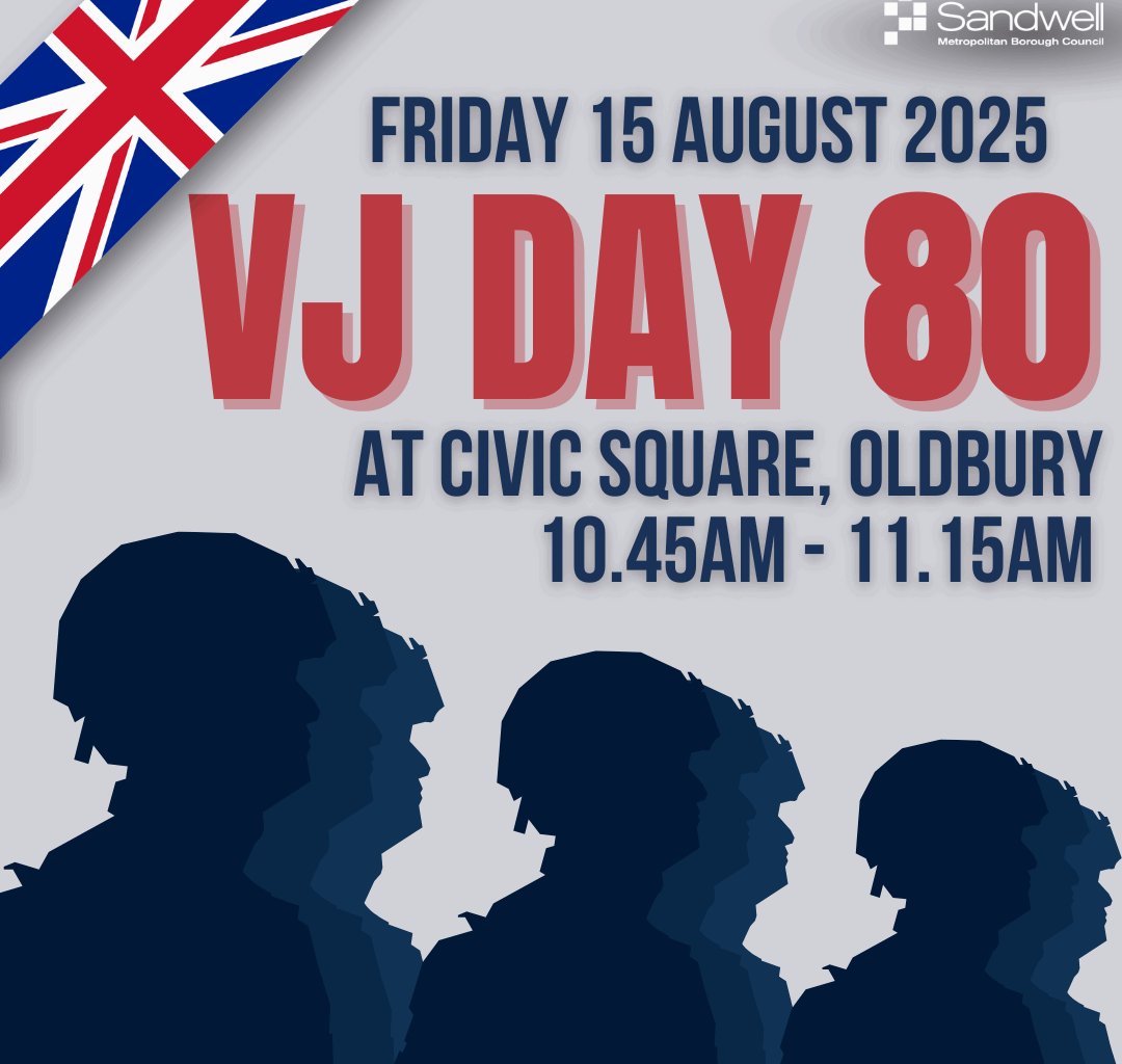 VJ Day 80 reflections in Sandwell