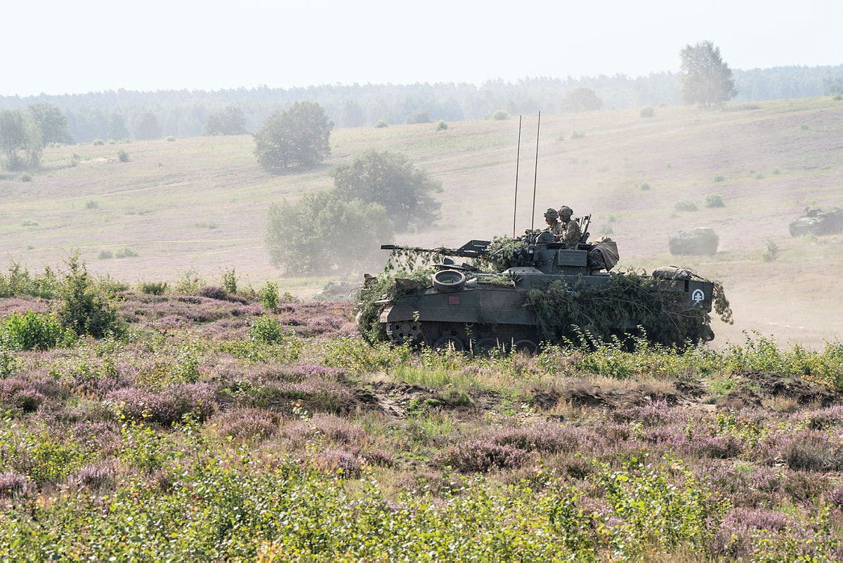 Britain to turn Warrior armoured vehicles into drones