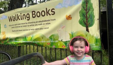 Reading is a walk in the park with free audiobooks