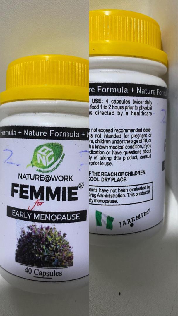 Image of the front and back of one of the products. 