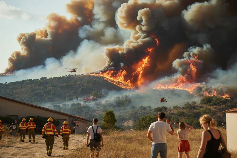 Spain, France, Montenegro, and Turkey Issue Urgent Alerts as Wildfires and Heatwaves Disrupt Tourism, Essential Travel Updates for 2025