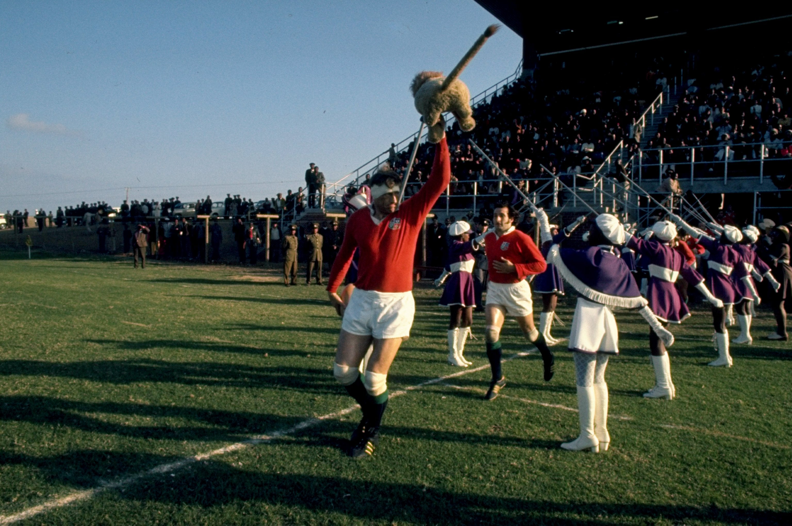 Willie John McBride led the British Lions to an unbeaten tour of South Africa in 1974